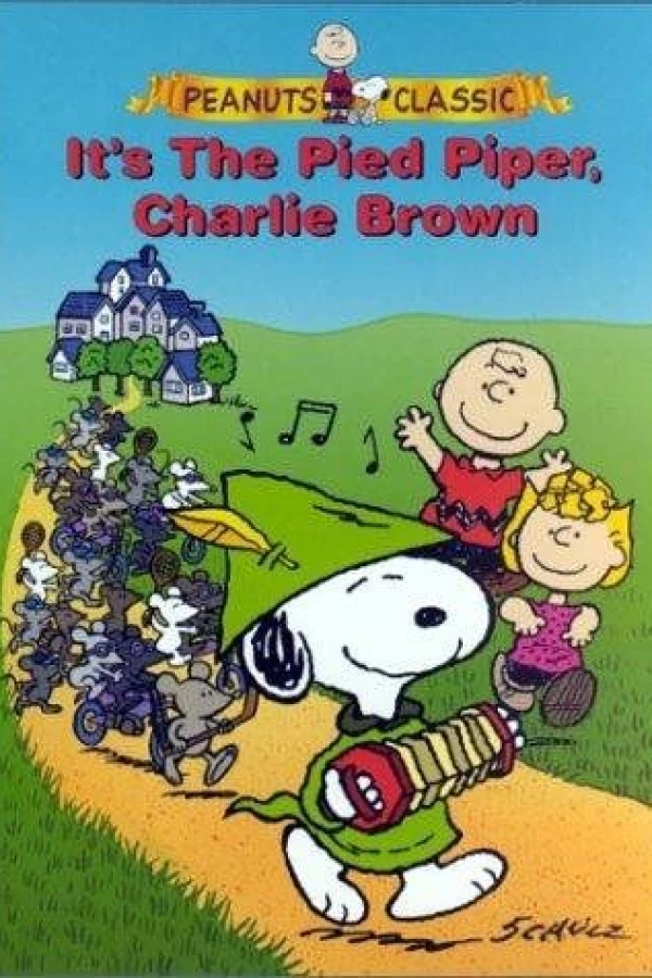 It's the Pied Piper, Charlie Brown Póster