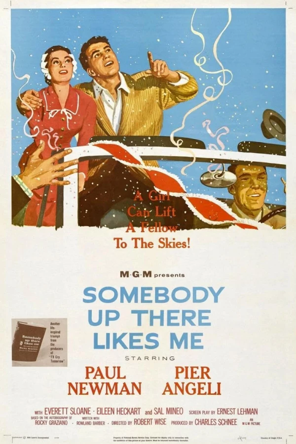 Somebody Up There Likes Me Póster