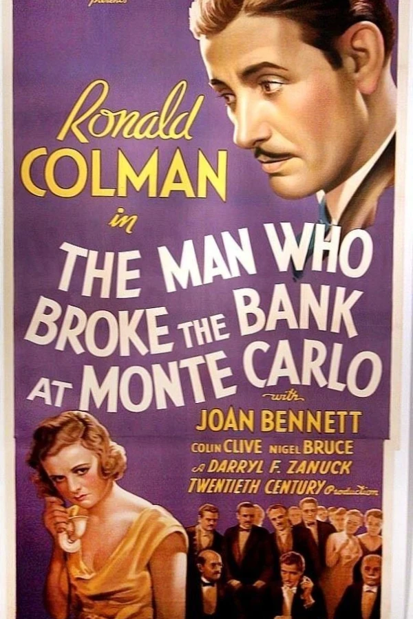 The Man Who Broke the Bank at Monte Carlo Póster