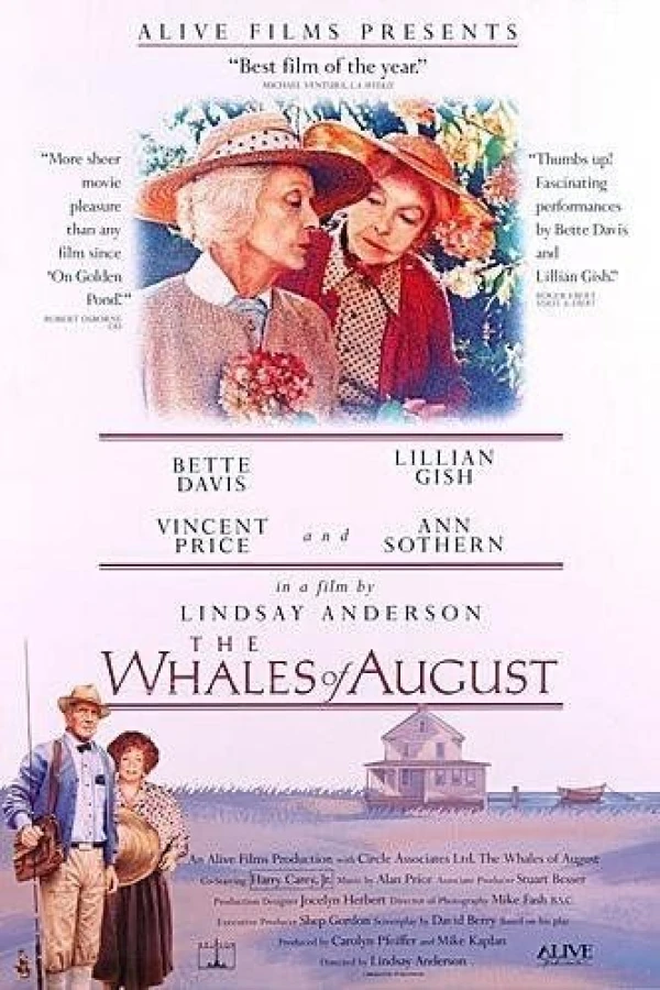 The Whales of August Póster