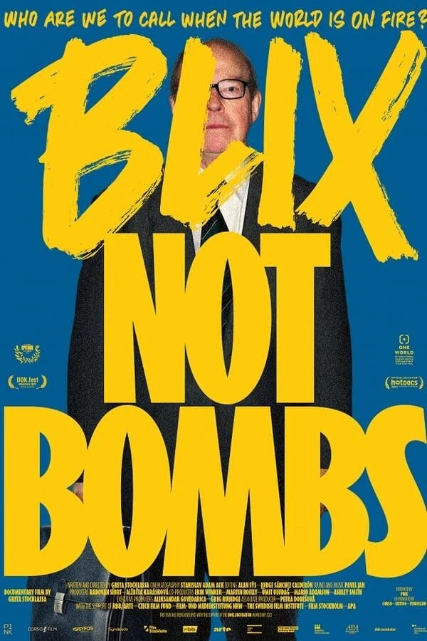 Blix Not Bombs Póster