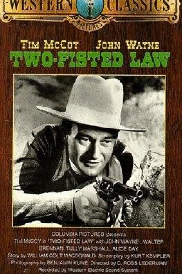 Two-Fisted Law Póster