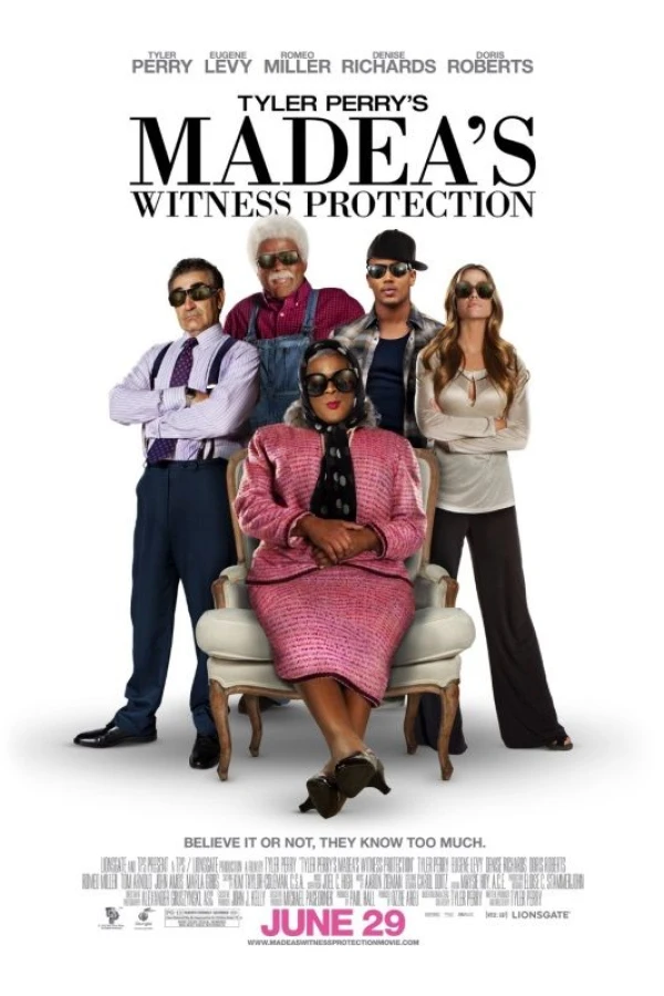 Madea's Witness Protection Póster