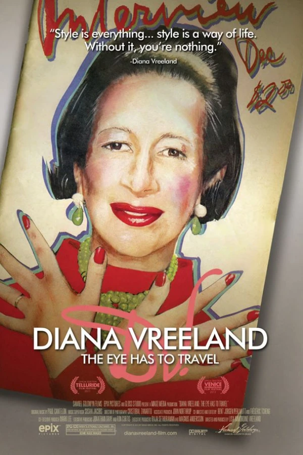 Diana Vreeland: The Eye Has to Travel Póster