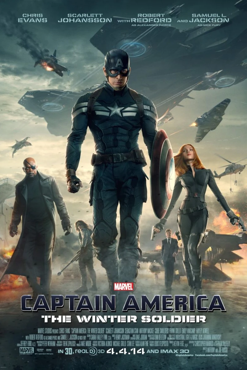 Captain America: The Winter Soldier Póster
