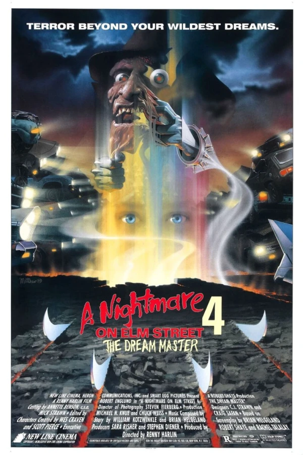 A Nightmare on Elm Street 4: The Dream Master Póster