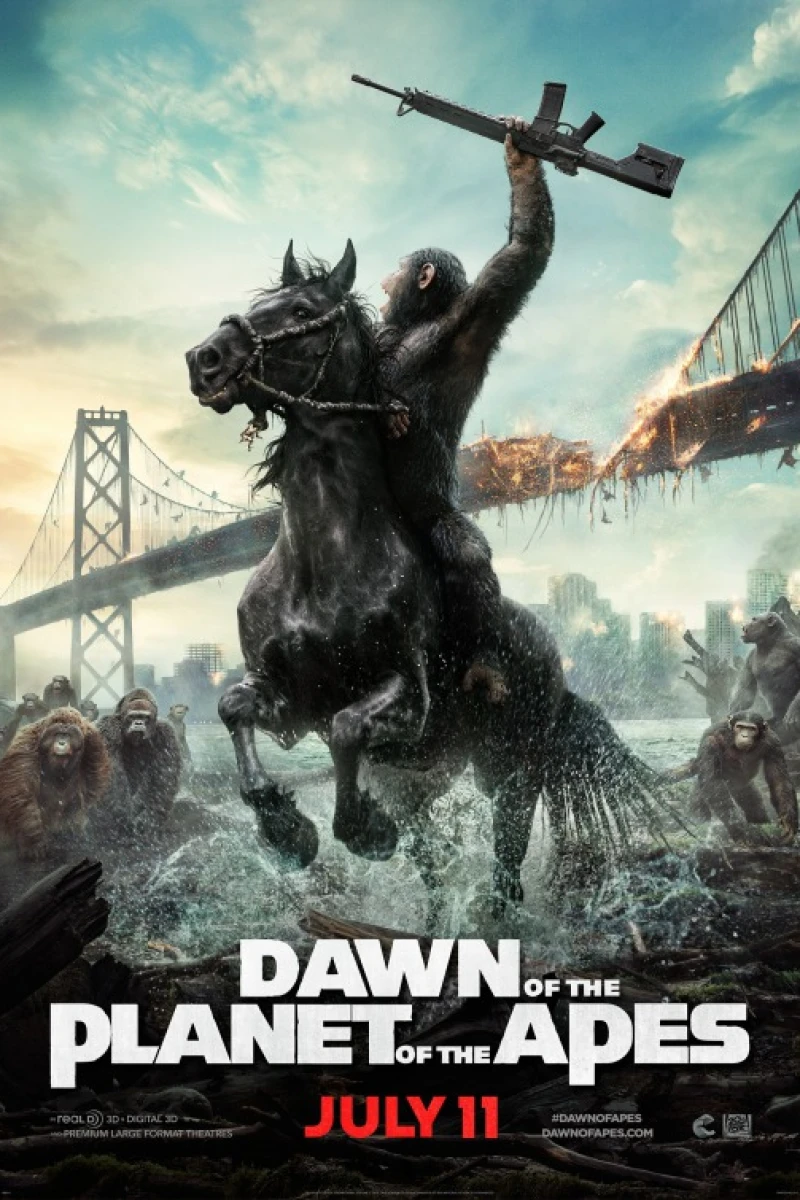 Dawn of the Planet of the Apes Póster