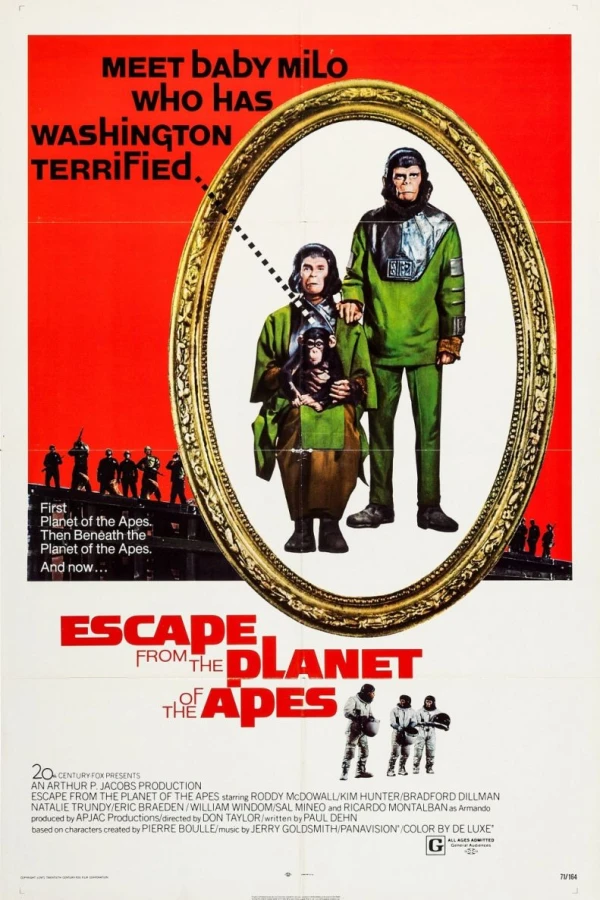 Escape from the Planet of the Apes Póster