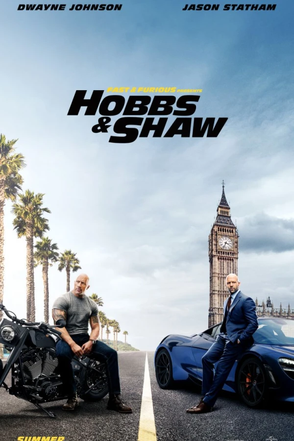 Fast Furious: Hobbs Shaw Póster