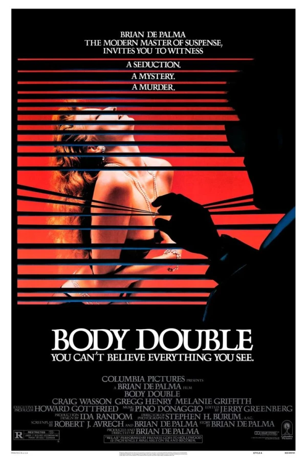 Body Double Póster