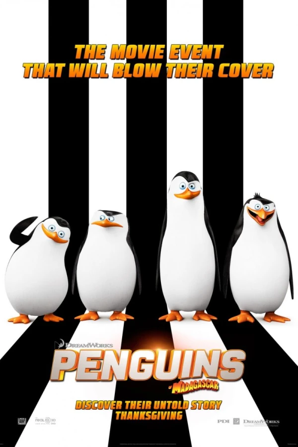 Los pingüinos de Madagascar Póster