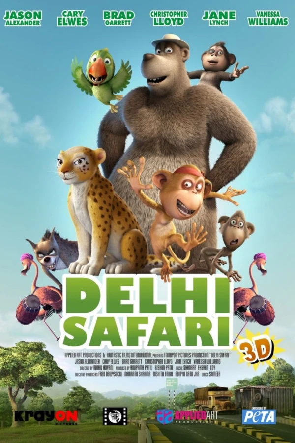 Delhi Safari Póster