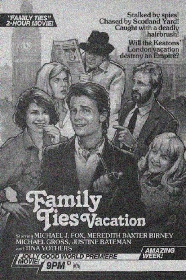 Family Ties Vacation Póster