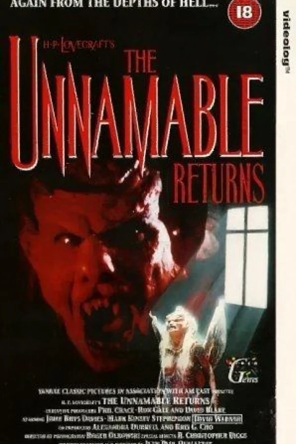 The Unnamable II: The Statement of Randolph Carter Póster