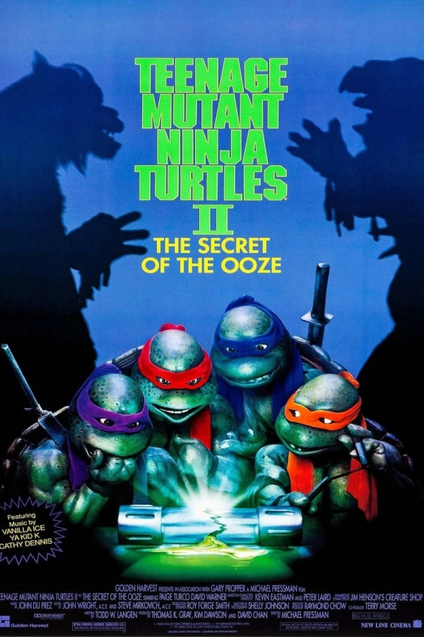 Teenage Mutant Ninja Turtles II: The Secret of the Ooze Póster
