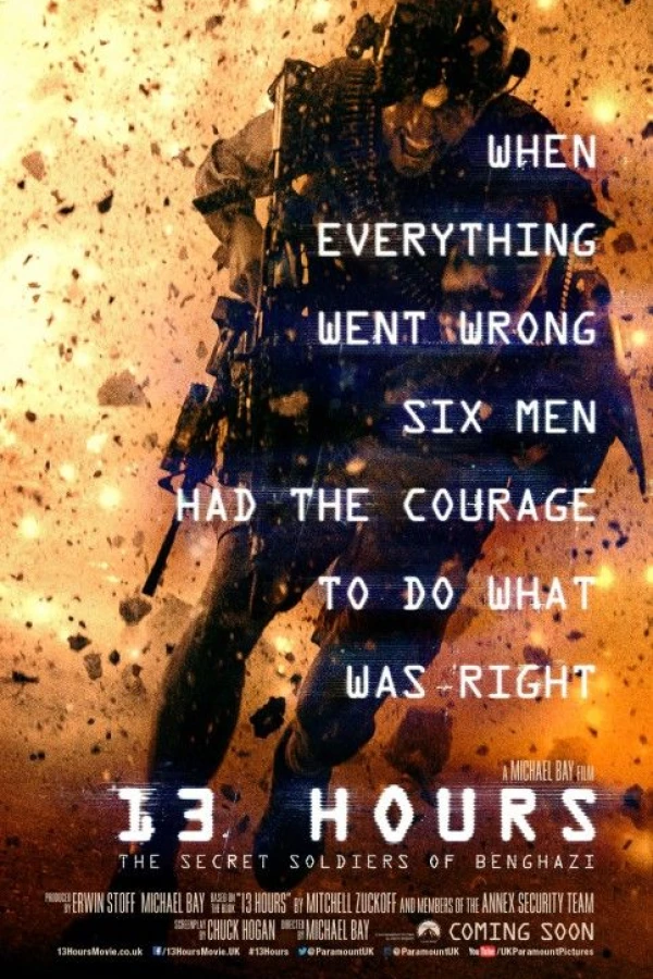 13 Hours Póster