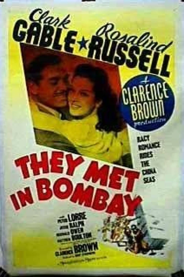 They Met in Bombay Póster