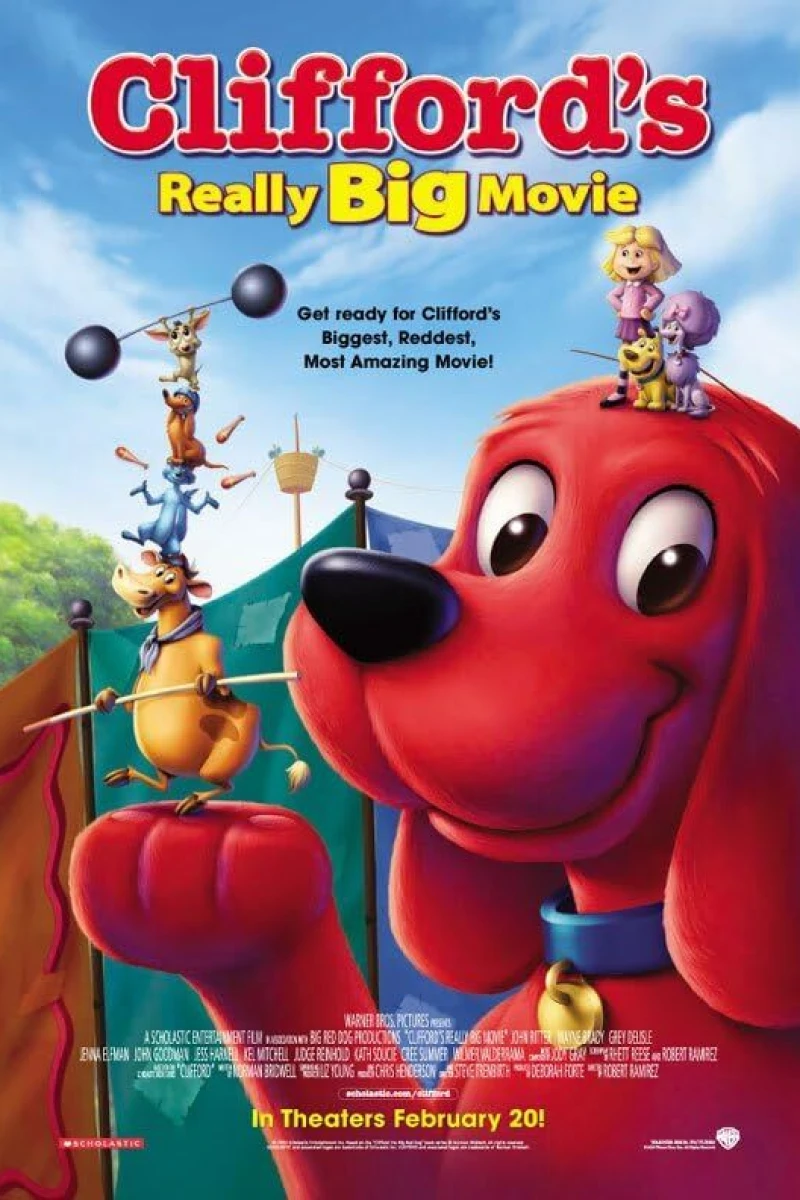 Clifford's Really Big Movie Póster