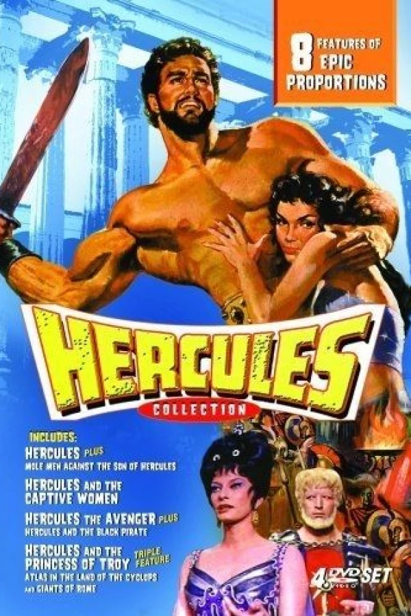 Hercules and the Black Pirates Póster