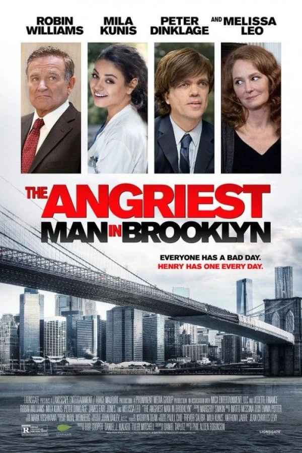 The Angriest Man in Brooklyn Póster