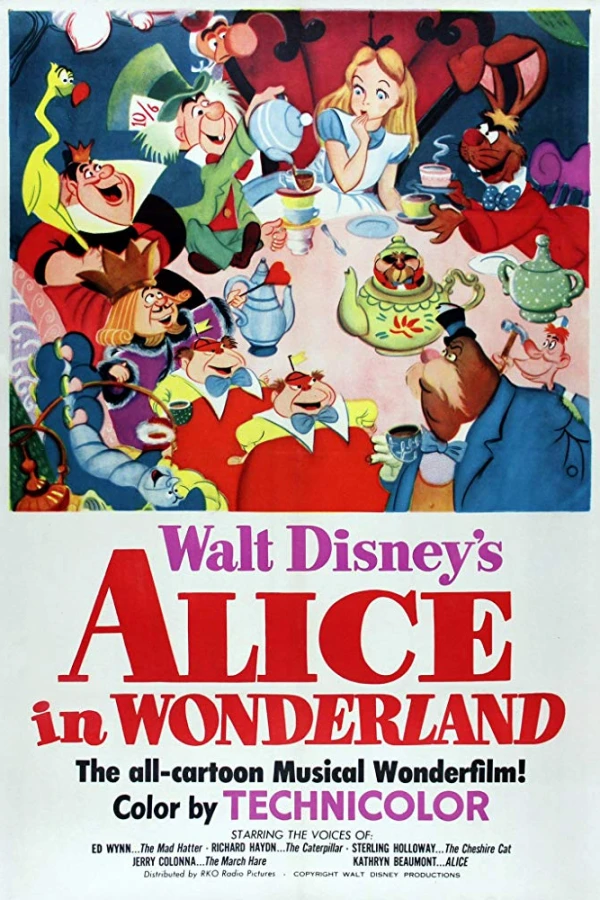 Alice in Wonderland Póster