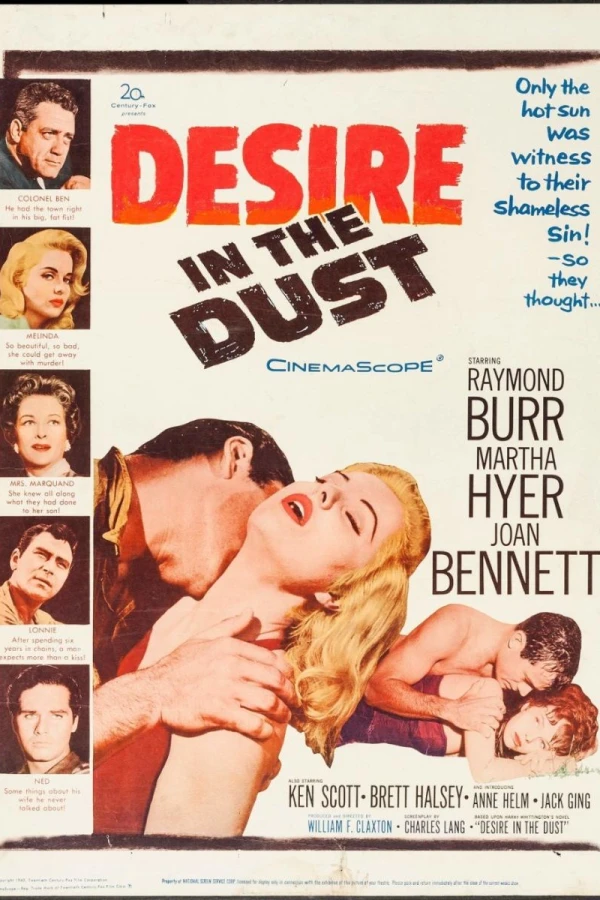 Desire in the Dust Póster