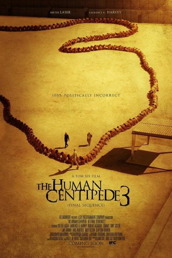 The Human Centipede III Póster
