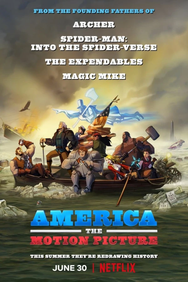America: The Motion Picture Póster