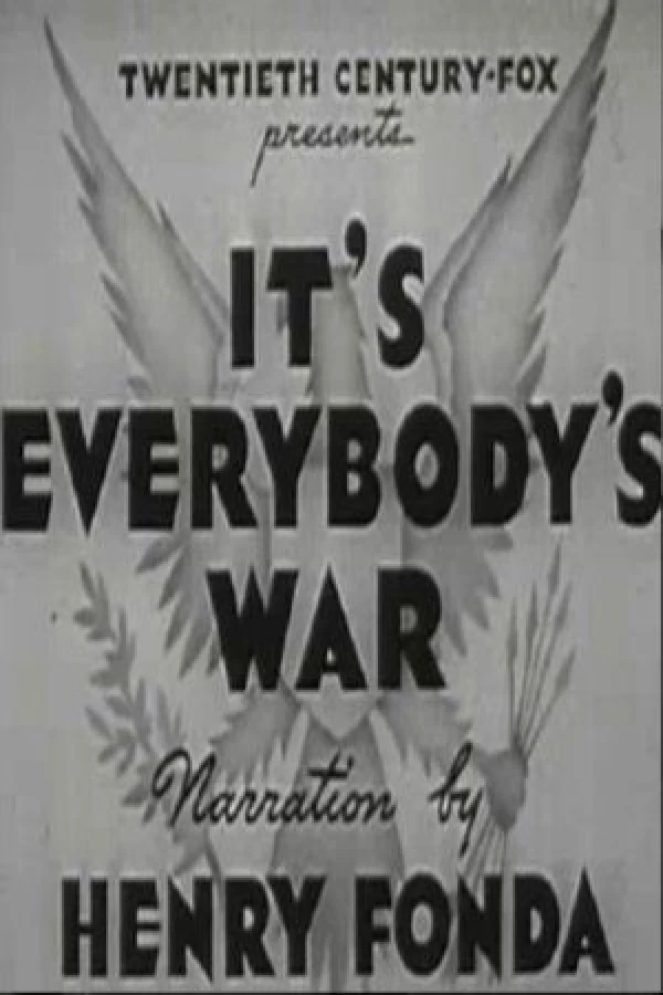 It's Everybody's War Póster
