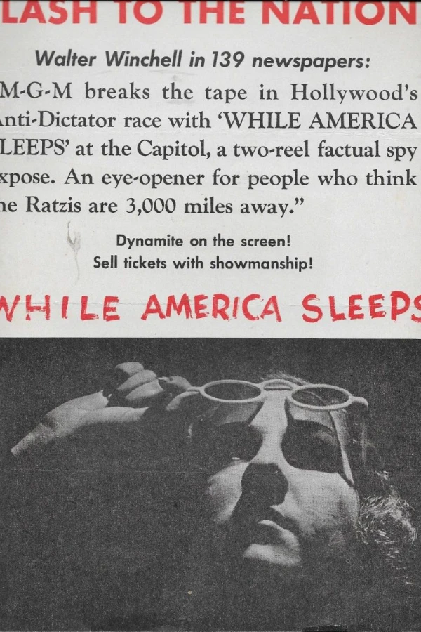 While America Sleeps Póster