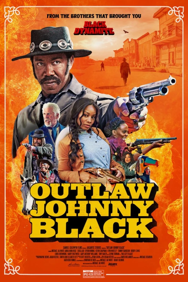 Outlaw Johnny Black Póster
