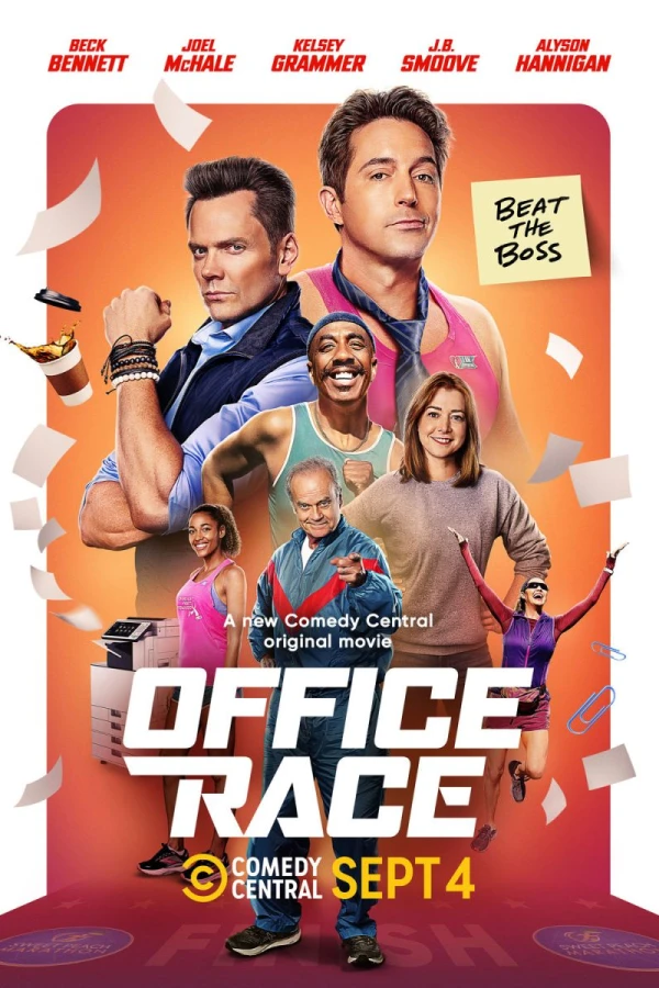 Office Race Póster