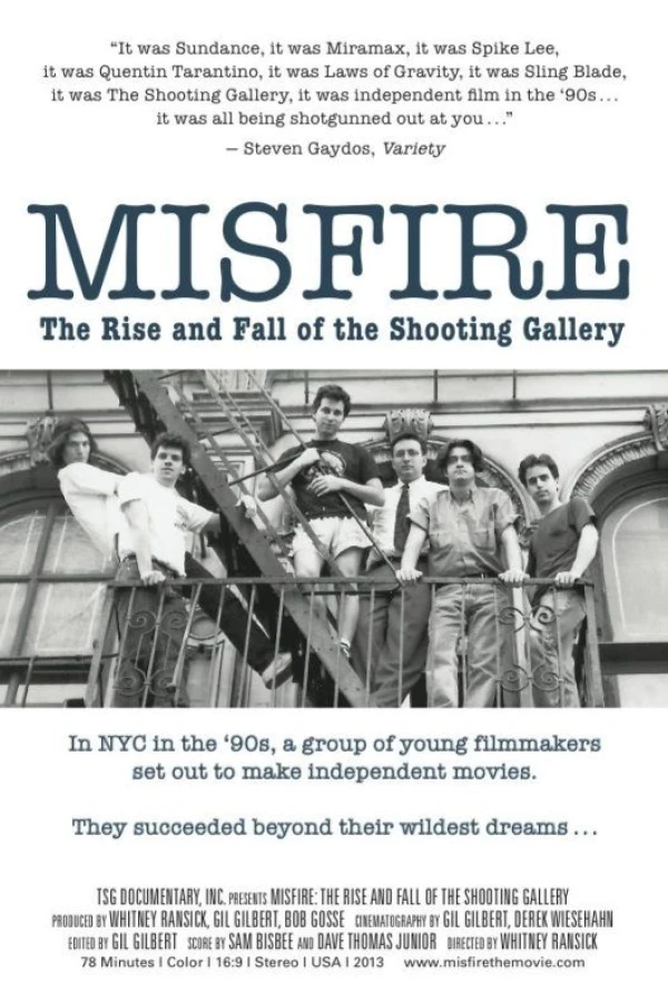 Misfire: The Rise and Fall of the Shooting Gallery Póster