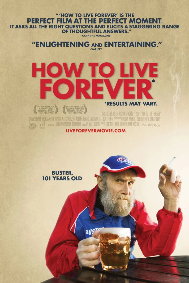 How to Live Forever Póster
