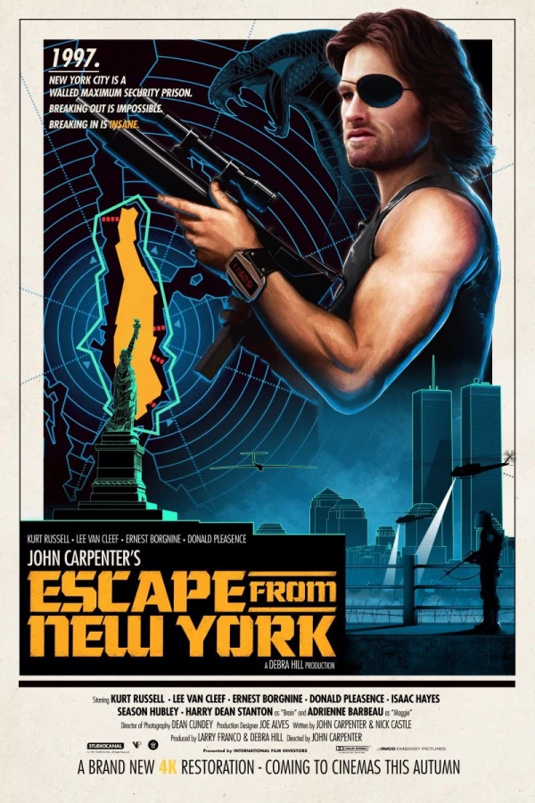 Escape from New York Póster