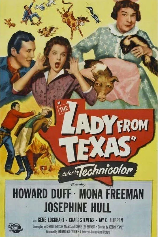 The Lady from Texas Póster