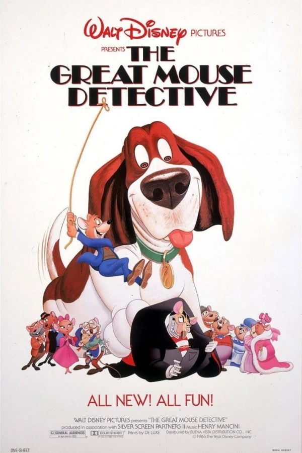 The Great Mouse Detective Póster