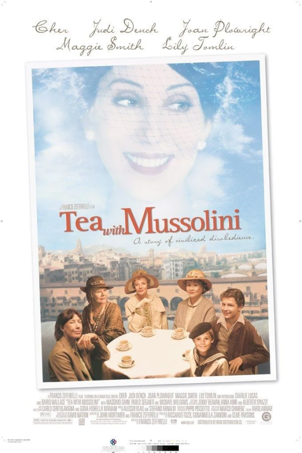 Tea with Mussolini Póster