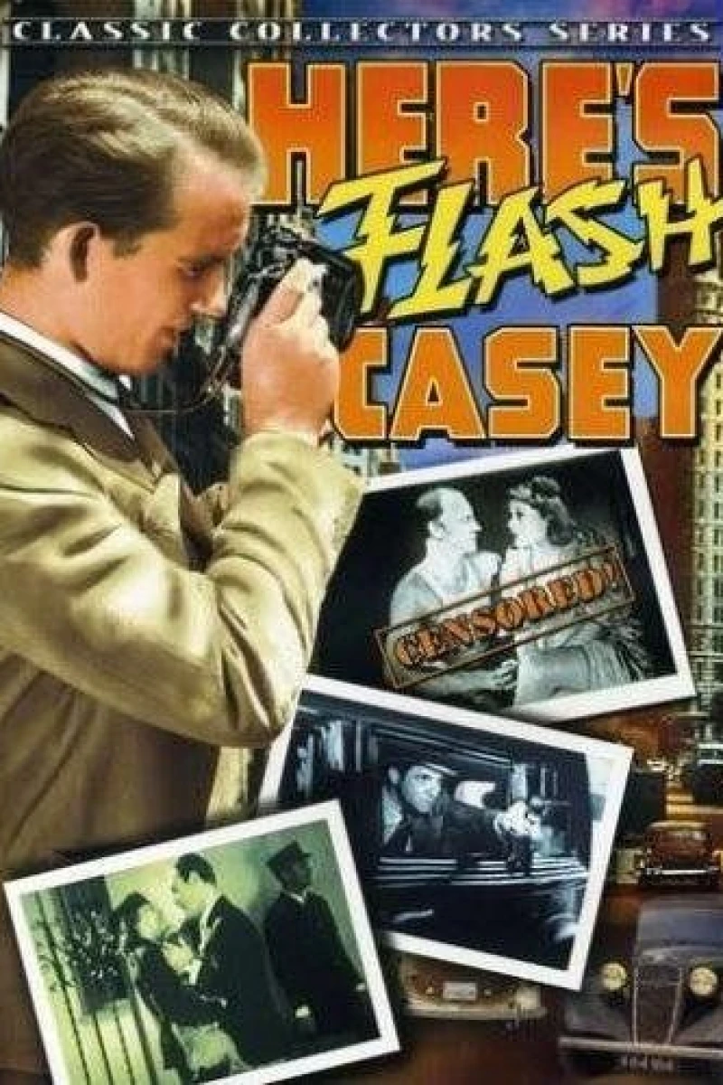 Here's Flash Casey Póster